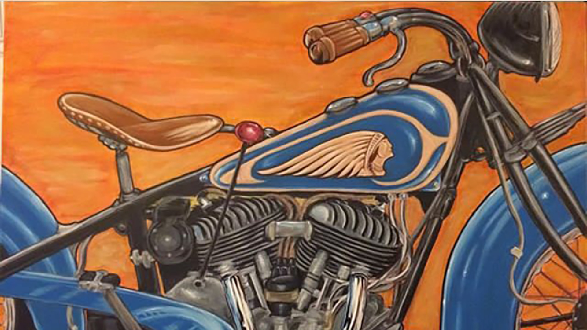 FTR 1200 Artist Series: Balcom Indian Motorcycle Okayama